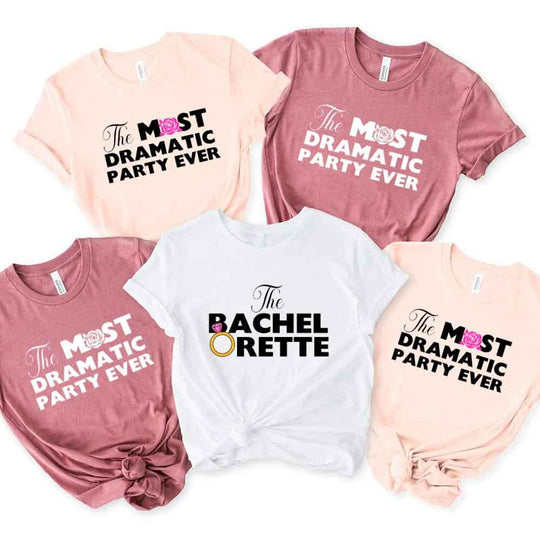 May include  fun and trendy Bachelorette party t shirt with stylish slogans vibrant colors bridal squad outfit perfect for girls night out celebration!