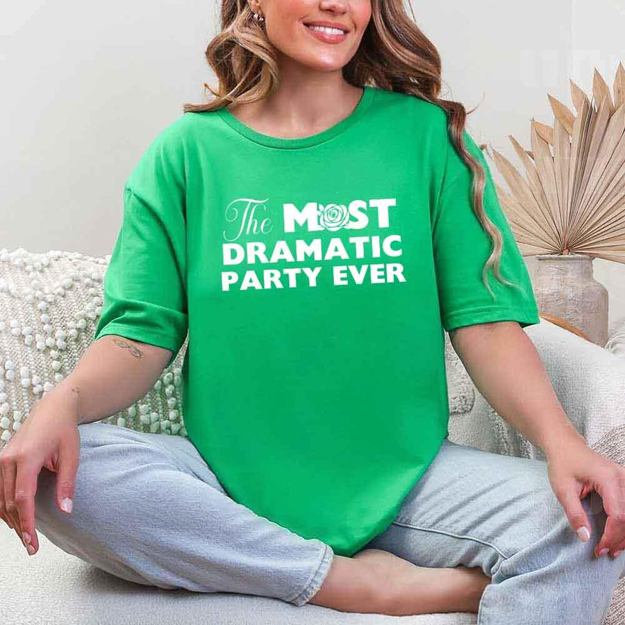 May include Irish Green fun and trendy Bachelorette party t shirt with stylish slogans vibrant colors bridal squad outfit perfect for girls night out celebration!
