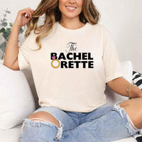 May include Soft Cream fun and trendy Bachelorette party t shirt with stylish slogans vibrant colors bridal squad outfit perfect for girls night out celebration!