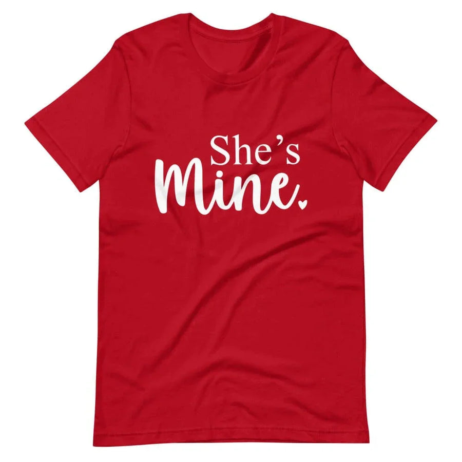 He's Mine & She's Mine Couples Tee