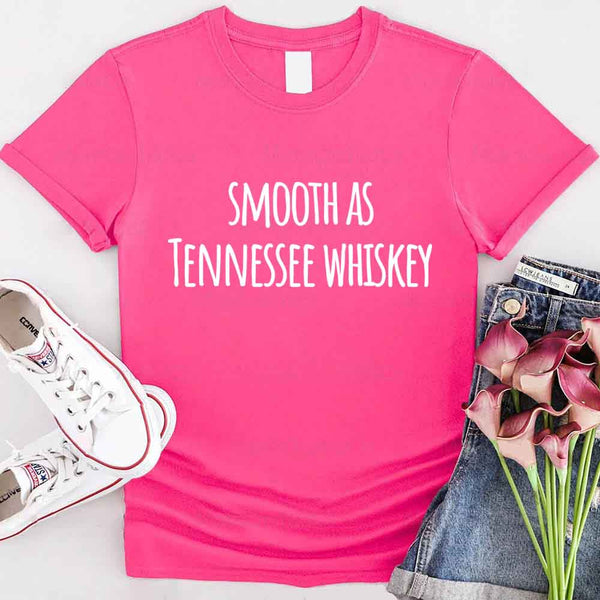 Smooth As Tenessee Whiskey Couple Tee