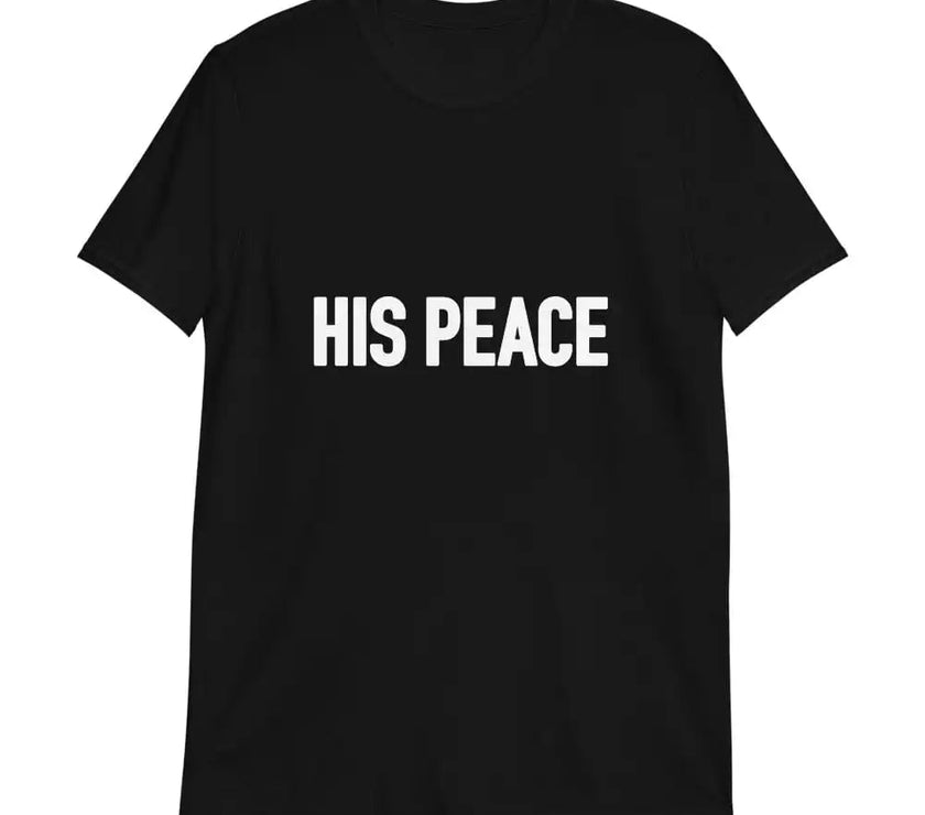 His Peace & Her Rock Couples Tee