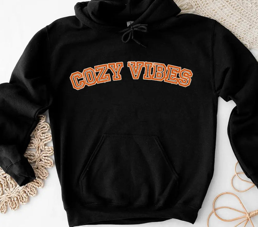 Hoodie - Cozy Vibes Fall Hoodie