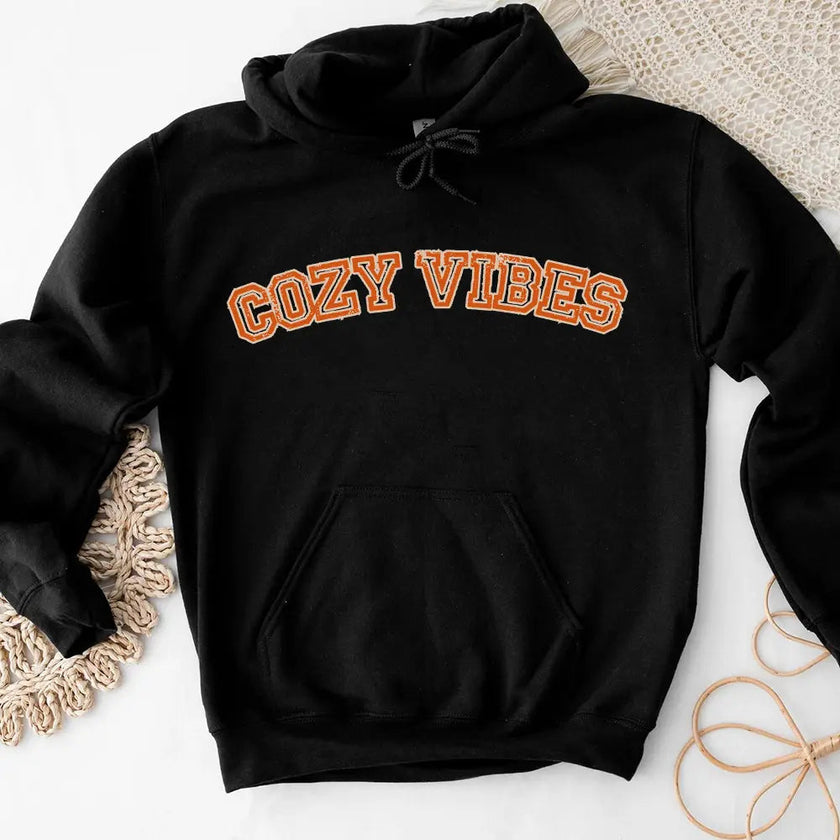 Hoodie - Cozy Vibes Fall Hoodie