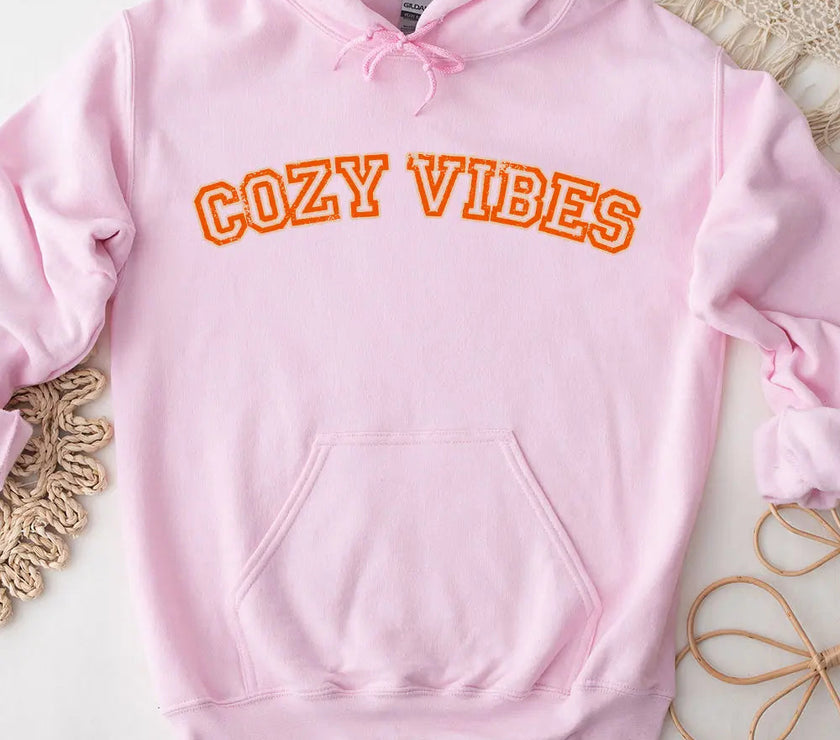 Hoodie - Cozy Vibes Fall Hoodie