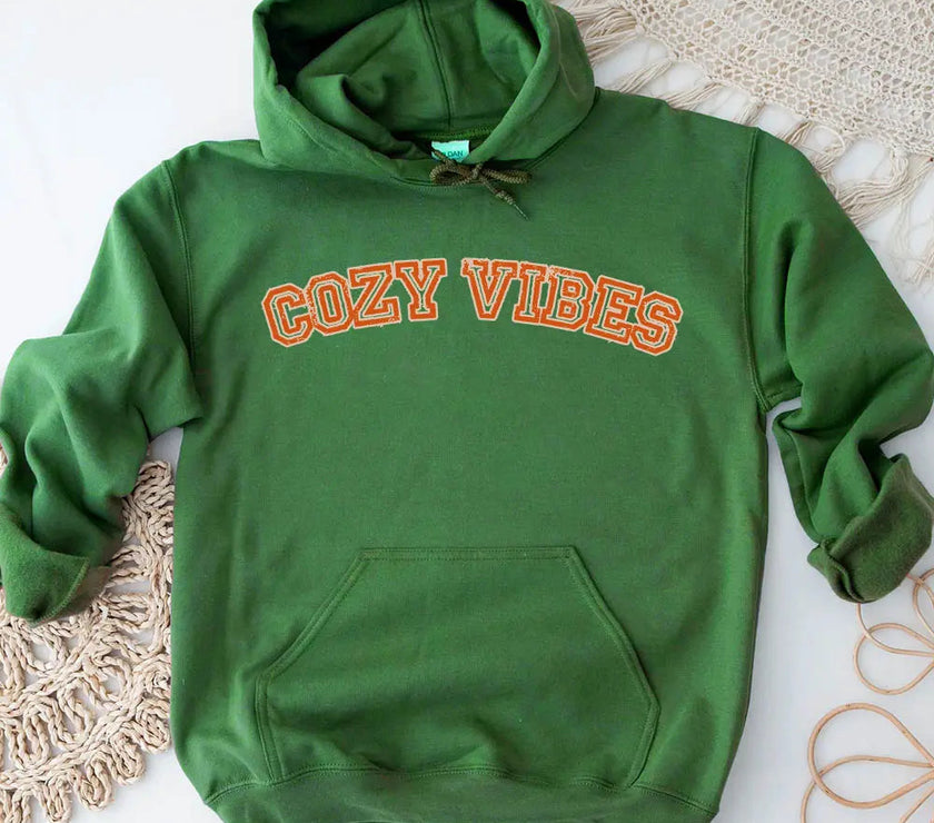 Hoodie - Cozy Vibes Fall Hoodie