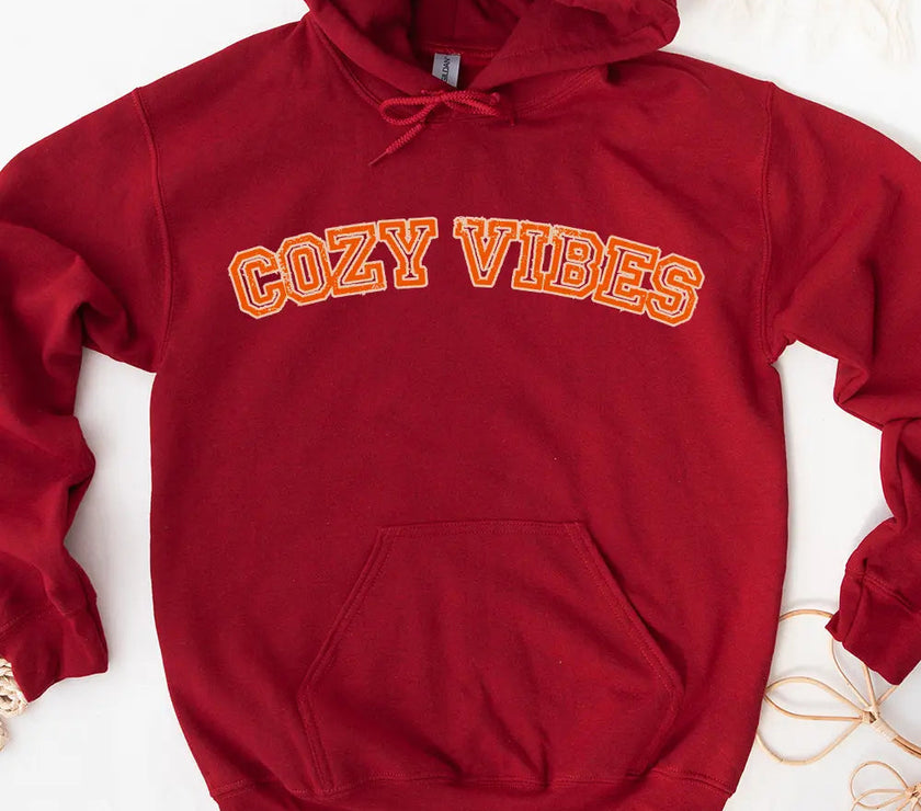 Hoodie - Cozy Vibes Fall Hoodie