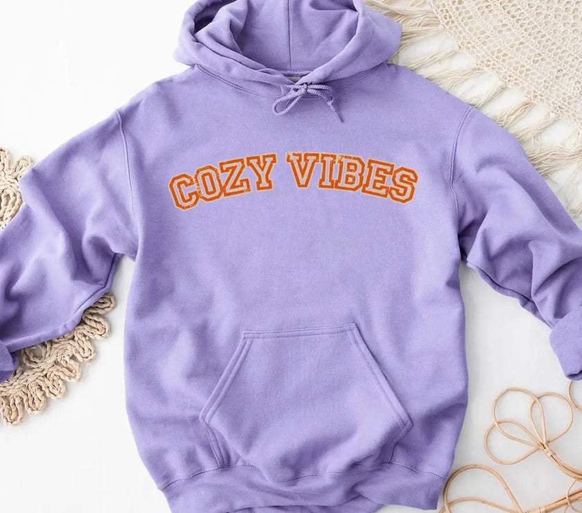 Hoodie - Cozy Vibes Fall Hoodie