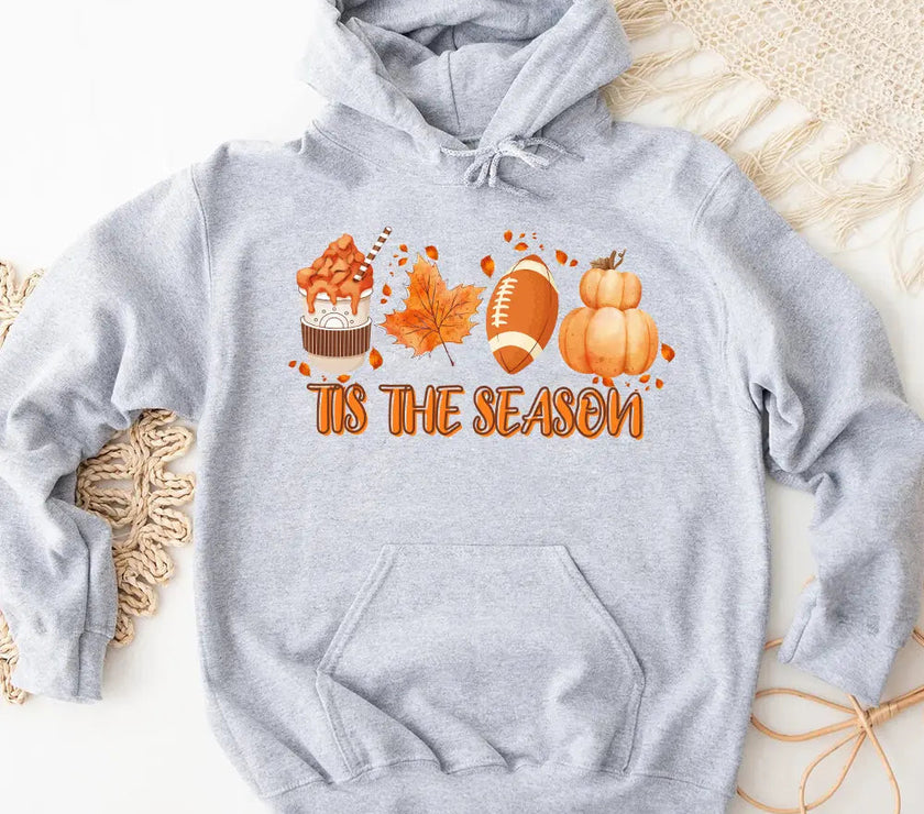 Hoodie - Tis The Season Fall Vibes Hoodie