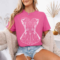May include a person wearing a Crunchberry I Am The Tea That You Are Having Comfort Colors T-Shirt featuring royal court inspired graphic and relaxed fit.
