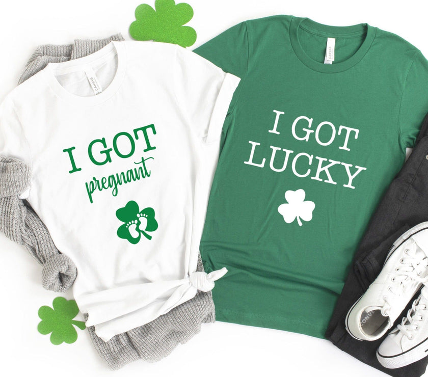 I Got Pregnant Couple Tee