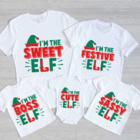 I'm The Sweet Elf Toddler Christmas Tee