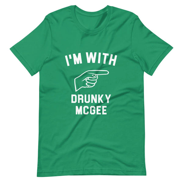 Estoy con la camiseta Drunky McGee