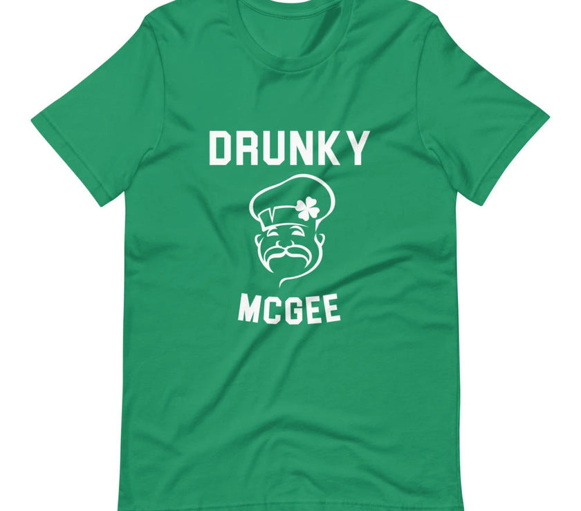 I'm With Drunky McGee Couples Tee