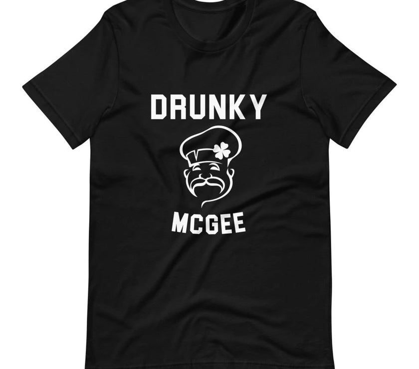 I'm With Drunky McGee Couples Tee