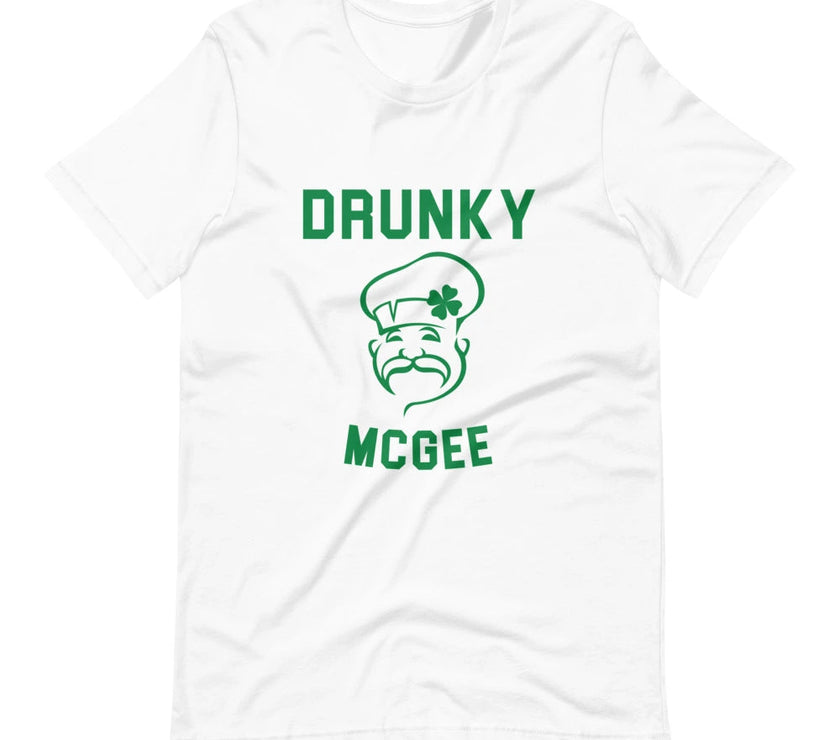 I'm With Drunky McGee Couples Tee