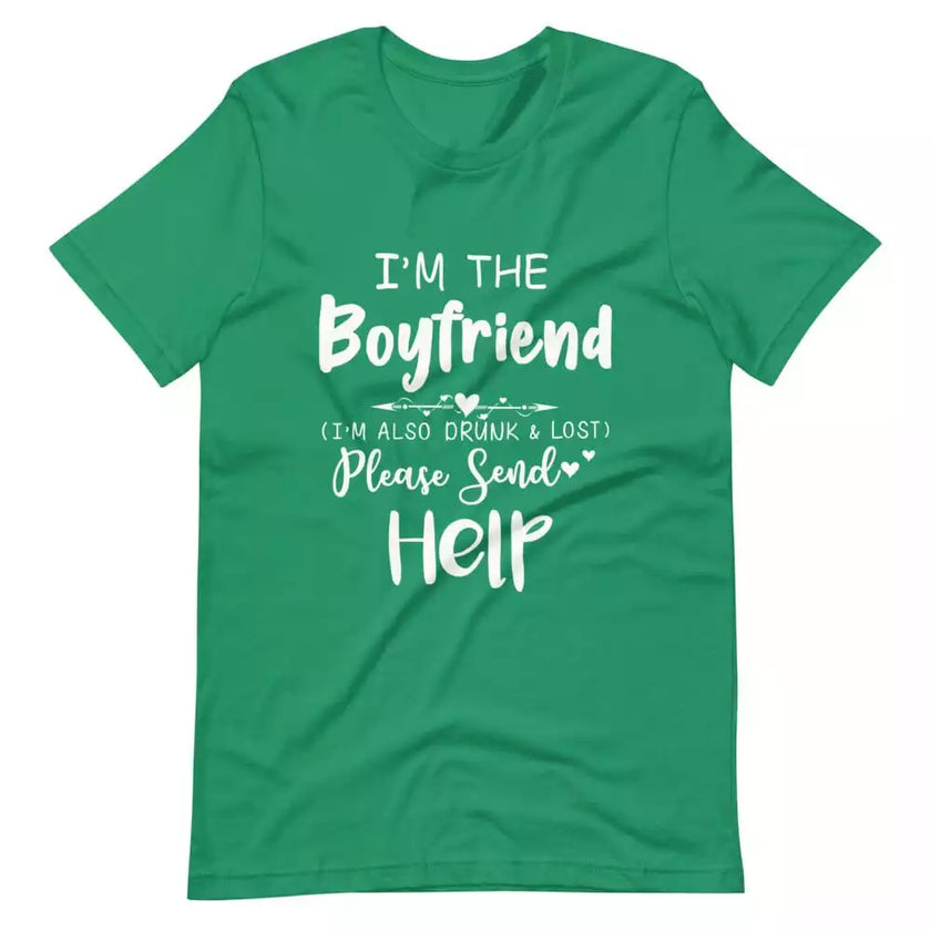 If Lost or Drunk Please Return To Boyfriend & I'm The Boyfriend Couples Tee