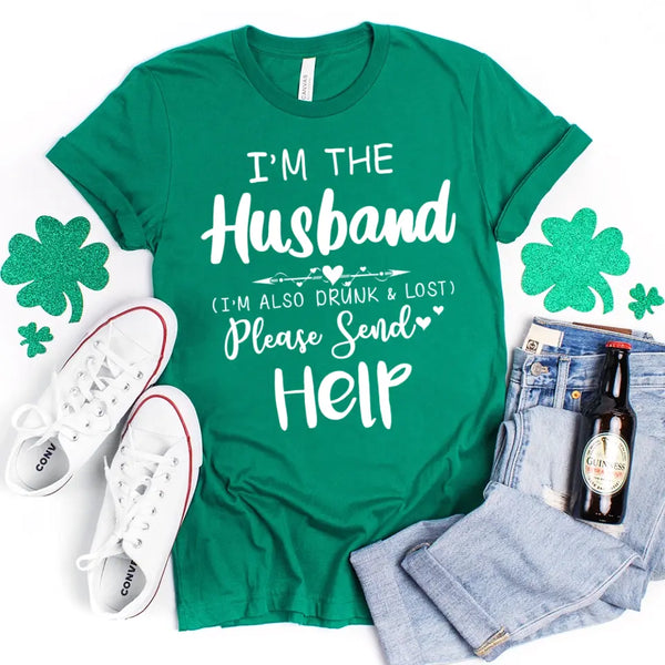 Customizer - If Lost Or Drunk Please Return To Husband Tee