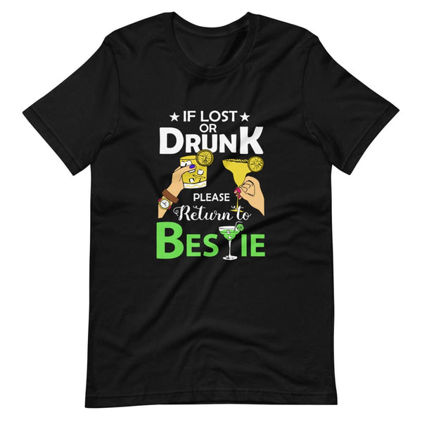 If Lost Return to Bestie Colored Tee