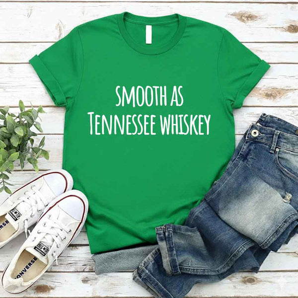 Smooth As Tenessee Whiskey Couple Tee