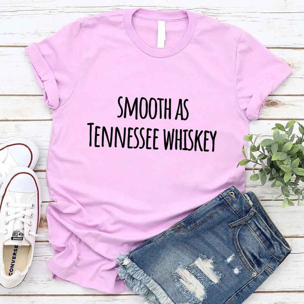 Smooth As Tenessee Whiskey Couple Tee