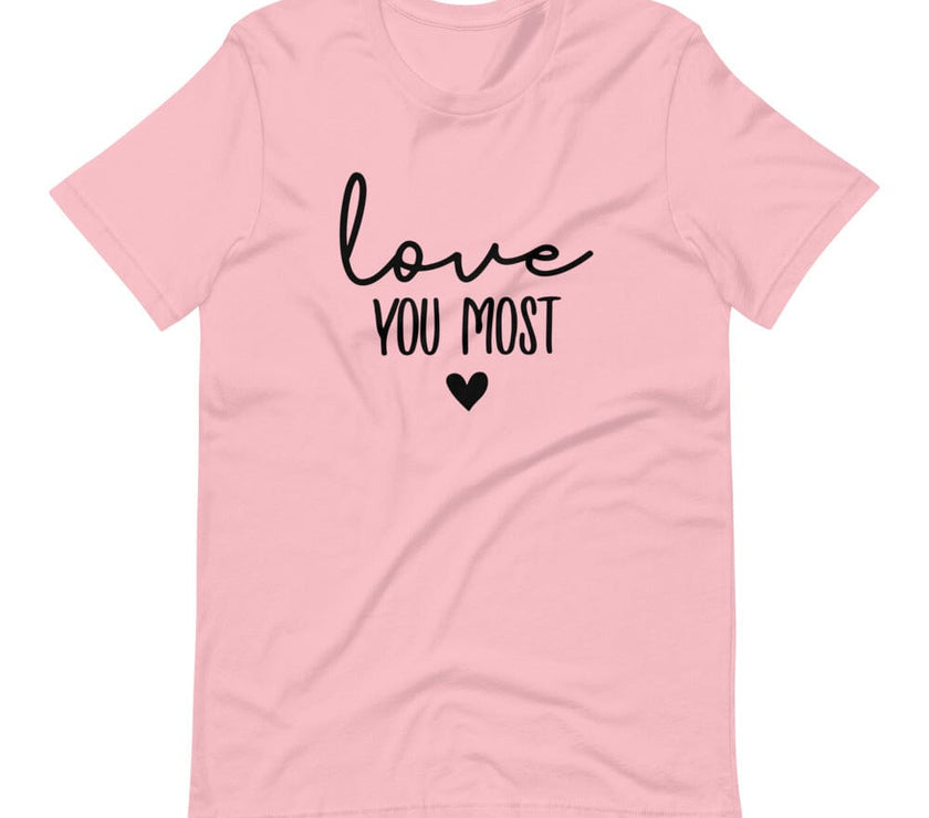 Love You Most/More Mama And Kids Tee