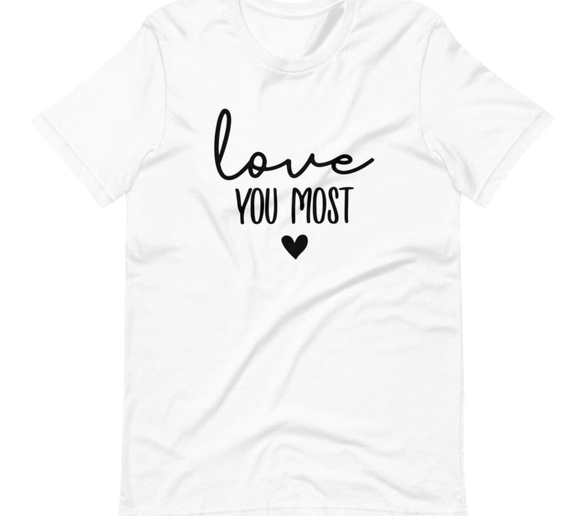 Love You Most/More Mama And Kids Tee