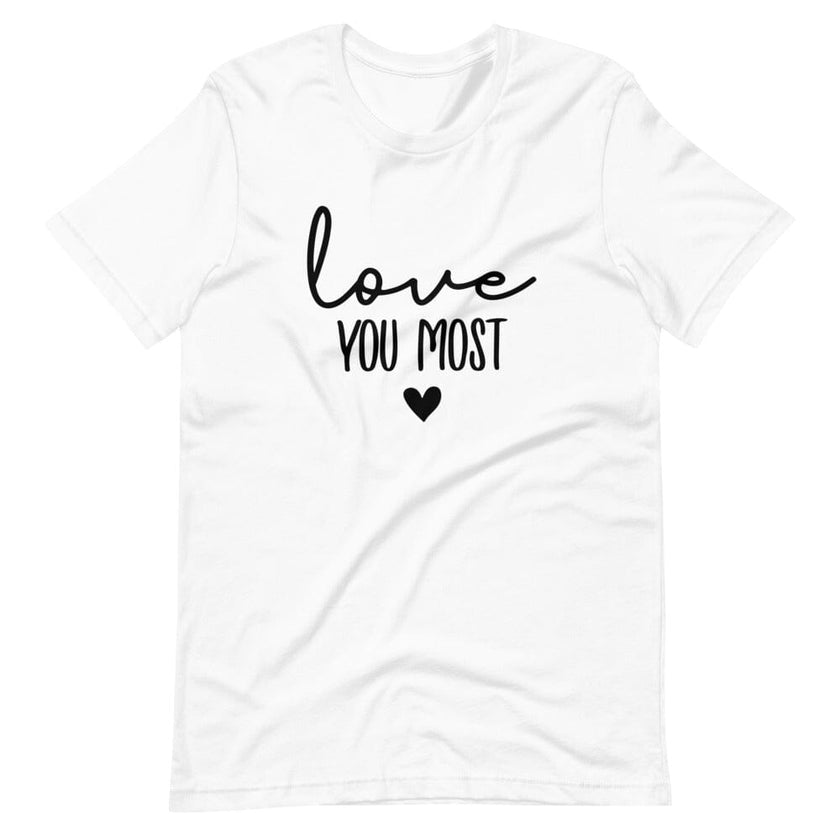 Love You Most/More Mama And Kids Tee