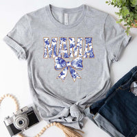 Mama Chinoiserie Coquette Bow T-Shirts – Elegant & Trendy Graphic Tees for Moms 3