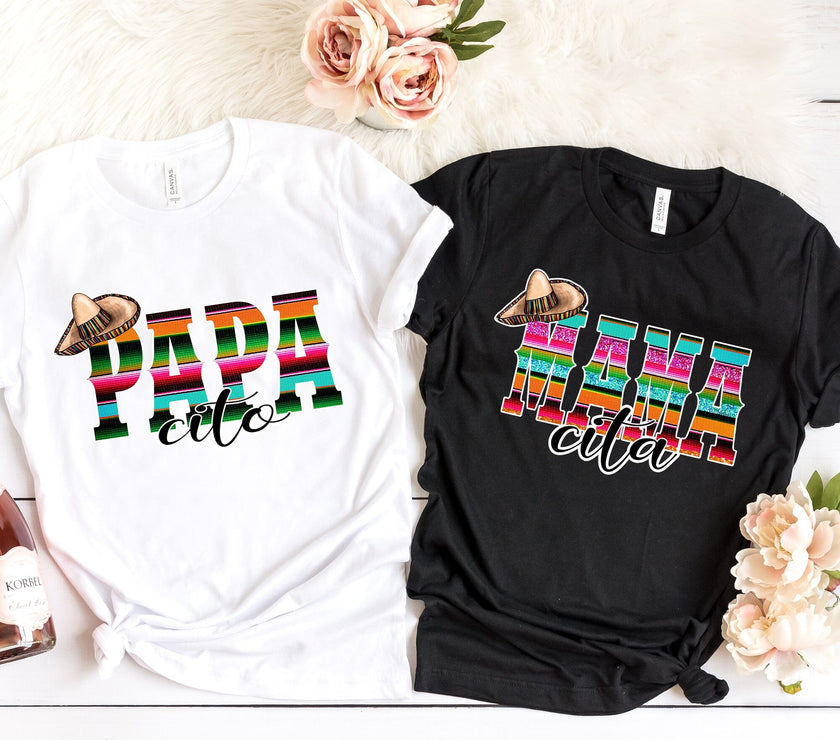 Papacito - Mamacito Couple Tee