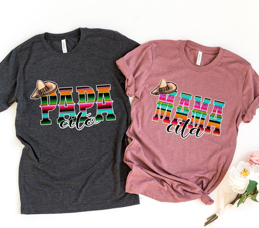 Papacito - Mamacito Couple Tee