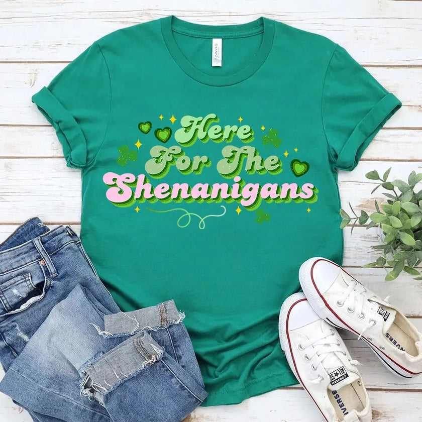 Matching Saint Patrick's Day Couple Shirts