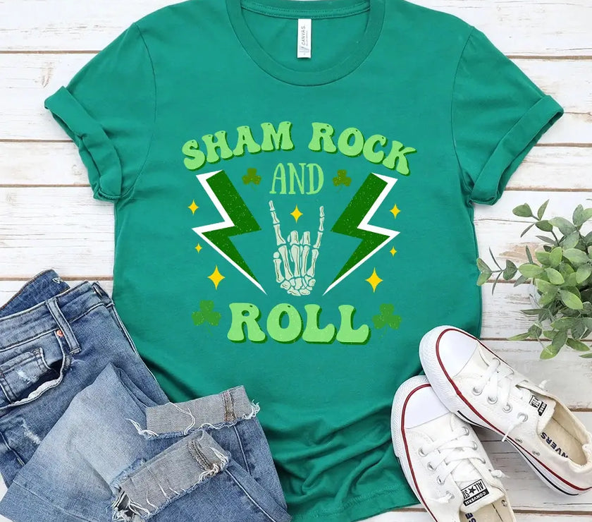 Matching Saint Patrick's Day Couple Shirts