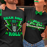 Matching Saint Patrick's Day Couple Shirts