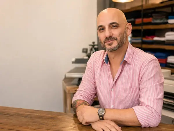 Nir A., owner of Adorb Custom Tees