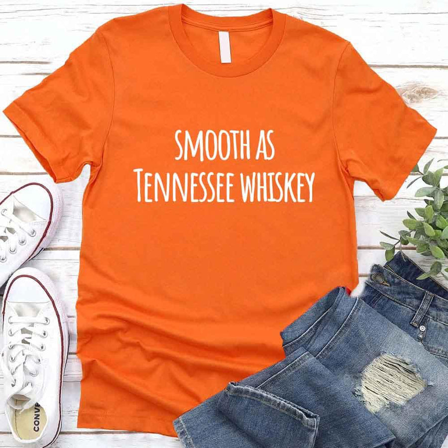 Smooth As Tenessee Whiskey Couple Tee