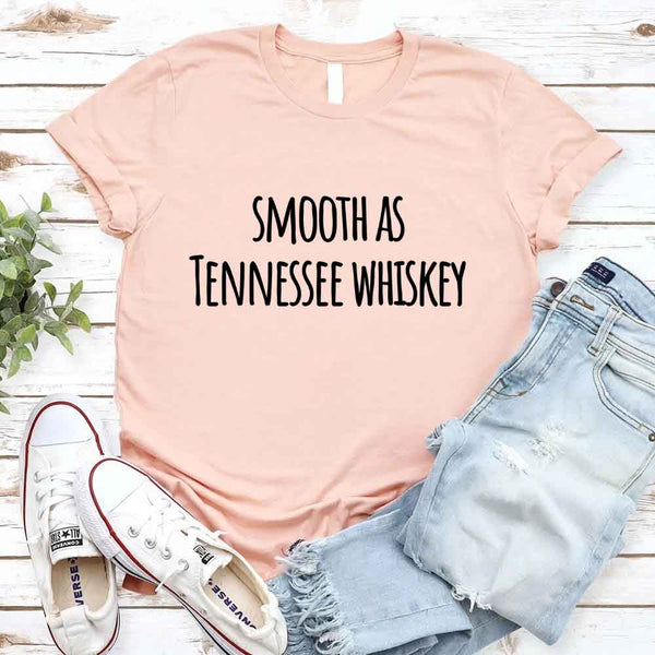 Smooth As Tenessee Whiskey Couple Tee