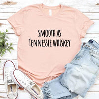 Smooth As Tenessee Whiskey Couple Tee