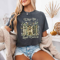 Comfort Colors I Have No Shelf Control – Funny Book Lover Tee