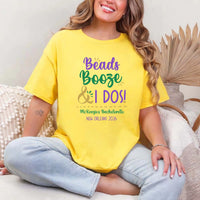 May include Daisy a personalized bachelorette party shirt with custom design for the bride, bridesmaids, or bridal party, perfect for pre-wedding events.