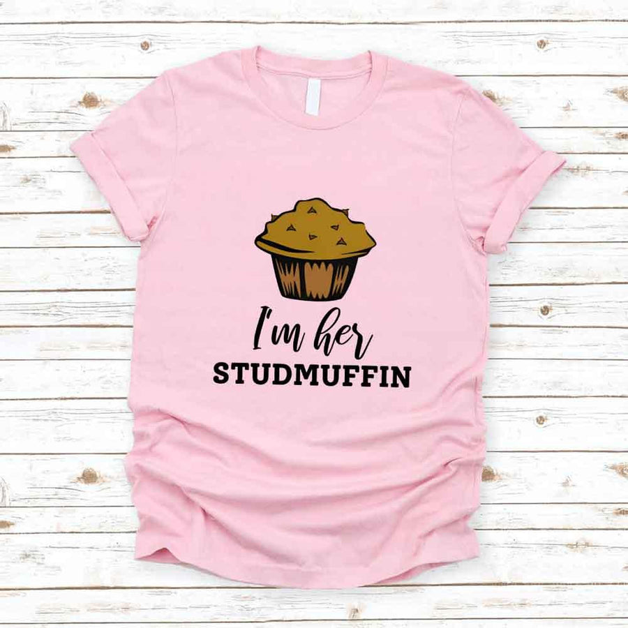 Camiseta de pareja de cupcakes