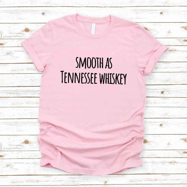 Smooth As Tenessee Whiskey Couple Tee