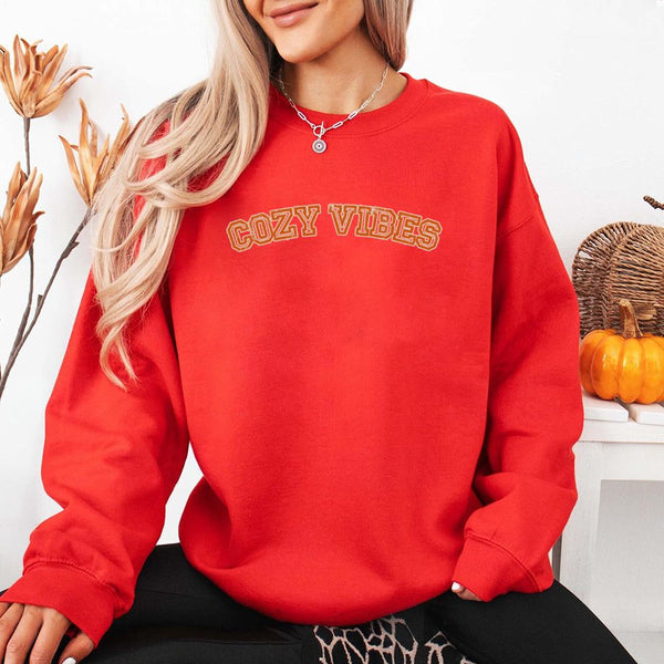 Cozy Vibes Fall Sweatshirt