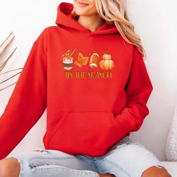 Tis The Season Fall Vibes Hoodie