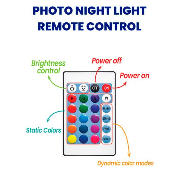 Personalized Constellation Domed Plaque Cover LED Lamp