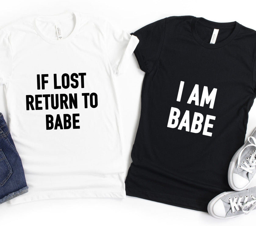 Return To Babe White Tee