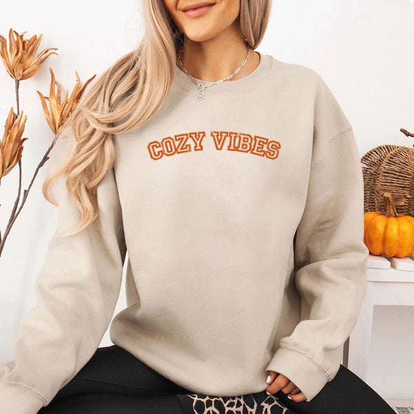 Cozy Vibes Fall Sweatshirt