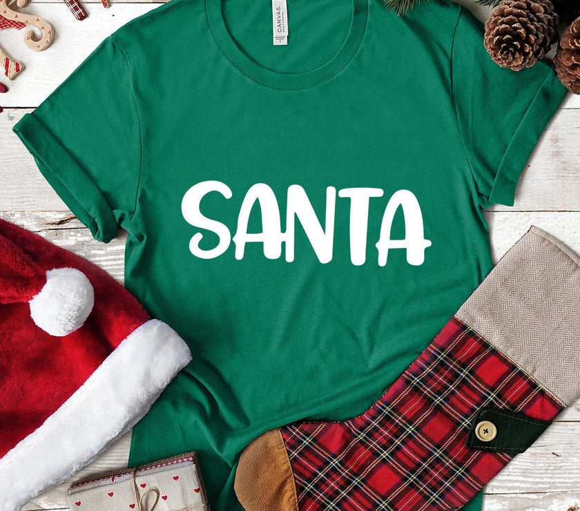 Santa #2 Green Tee