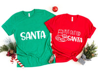 Santa #2 Green Tee