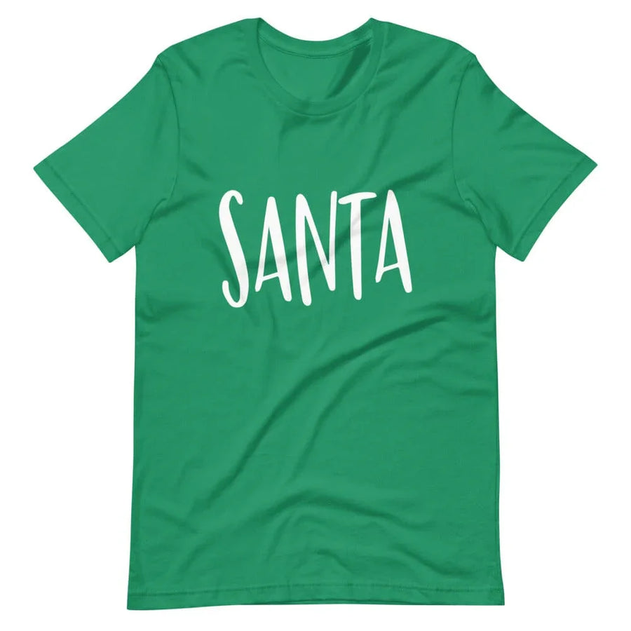 Santa's Favorite Ho Christmas green Tee